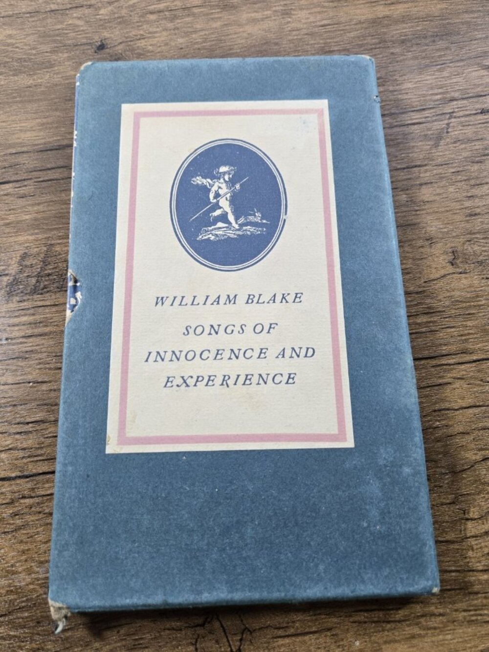 William Blake Songs of Innocence and Experience Hardcover Poetry Book Slipcover
